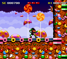 Zool Ninja of the Nth Dimension screenshot 3 for Super Nintendo